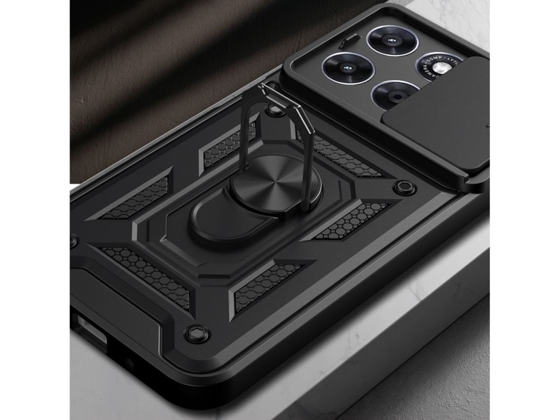 Tech-Protect CamShield Pro Case for Motorola Moto G57 Power / G67 Power - Black