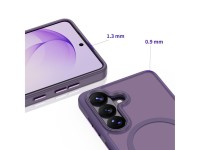Capa Tech-Protect Magmat MagSafe para Samsung Galaxy S26 - Roxo Fosco Capa Tech-Protect Magmat MagSafe para Samsung Galaxy S26 - Roxo Fosco