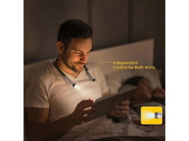 Tech-Protect LL200 Wireless Back Reading Lamp - Black