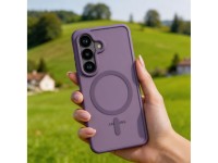 Capa Tech-Protect Magmat MagSafe para Samsung Galaxy S26 - Roxo Fosco Capa Tech-Protect Magmat MagSafe para Samsung Galaxy S26 - Roxo Fosco