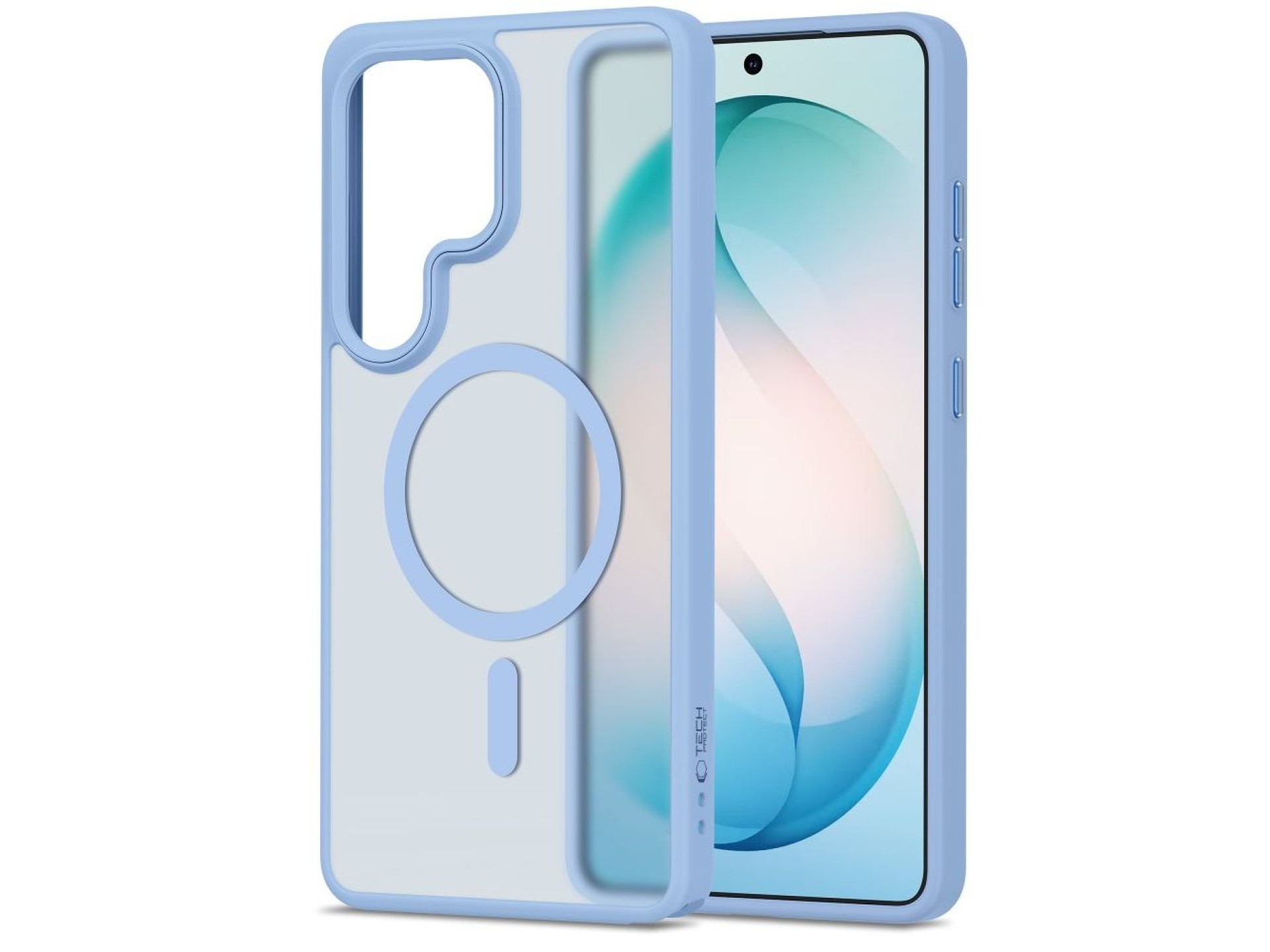 Funda Tech-Protect Magmat MagSafe para Samsung Galaxy S26 Ultra - Azul mate