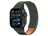 Pulseira Tech-Protect Nylon Elite para Apple Watch 44/45/46/49 mm - Verde/Laranja Pulseira Tech-Protect Nylon Elite para Apple Watch 44/45/46/49 mm - Verde/Laranja