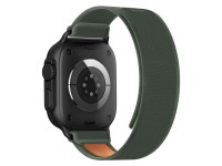 Pulseira Tech-Protect Nylon Elite para Apple Watch 44/45/46/49 mm - Verde/Laranja Pulseira Tech-Protect Nylon Elite para Apple Watch 44/45/46/49 mm - Verde/Laranja