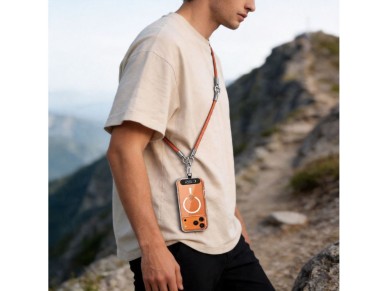 Tech-Protect C10S Rope Phone Lanyard - Orange Tech-Protect C10S Rope Phone Lanyard - Orange