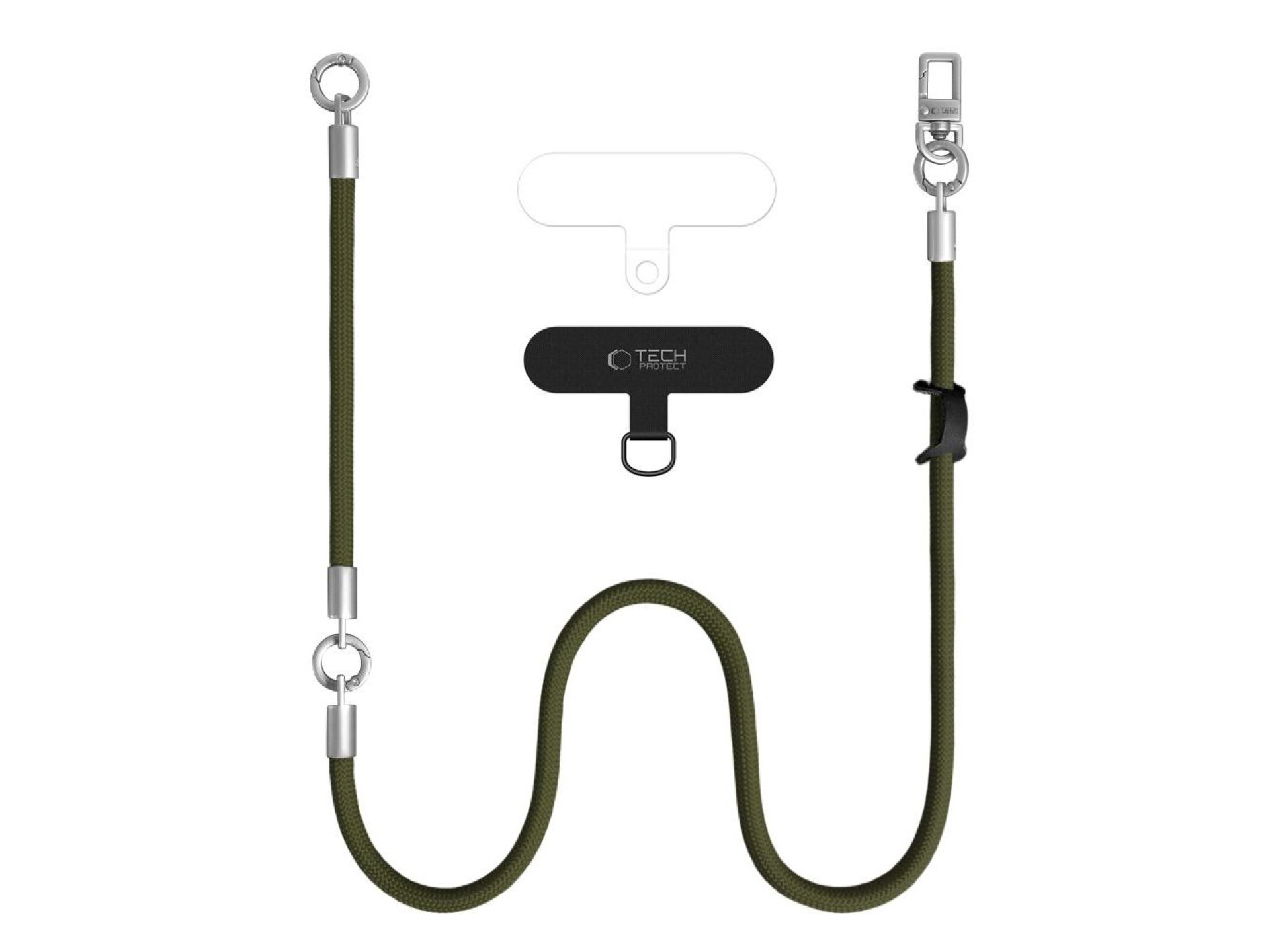 Cordón para teléfono Tech-Protect C10S - Verde