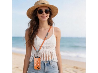 Tech-Protect C10S Rope Phone Lanyard - Orange Tech-Protect C10S Rope Phone Lanyard - Orange