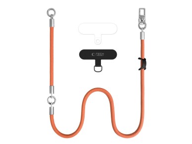 Tech-Protect C10S Rope Phone Lanyard - Orange Tech-Protect C10S Rope Phone Lanyard - Orange