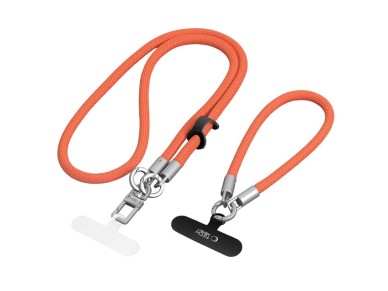 Cordón para teléfono Tech-Protect C10S - Naranja Cordón para teléfono Tech-Protect C10S - Naranja