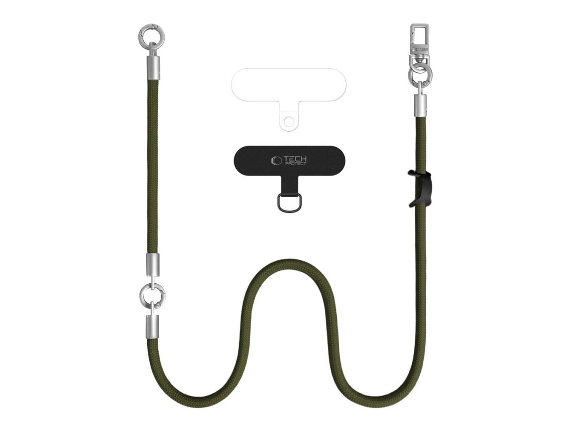 Cordón para teléfono Tech-Protect C10S - Verde