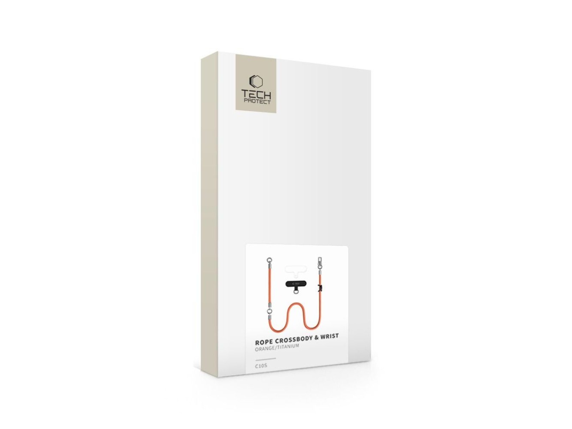 Cordón para teléfono Tech-Protect C10S - Naranja