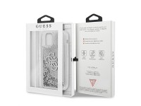 Guess GUHCP12LLG4GSI iPhone 12 Pro Max 6.7" silver/silver hardcase 4G Big Liquid Glitter Guess GUHCP12LLG4GSI iPhone 12 Pro Max 6.7" silver/silver hardcase 4G Big Liquid Glitter