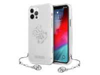 Funda rígida transparente Guess GUHCP12LKS4GSI para iPhone 12 Pro Max de 6,7" (4G) con diseño de dij Funda rígida transparente Guess GUHCP12LKS4GSI para iPhone 12 Pro Max de 6,7" (4G) con diseño de dij