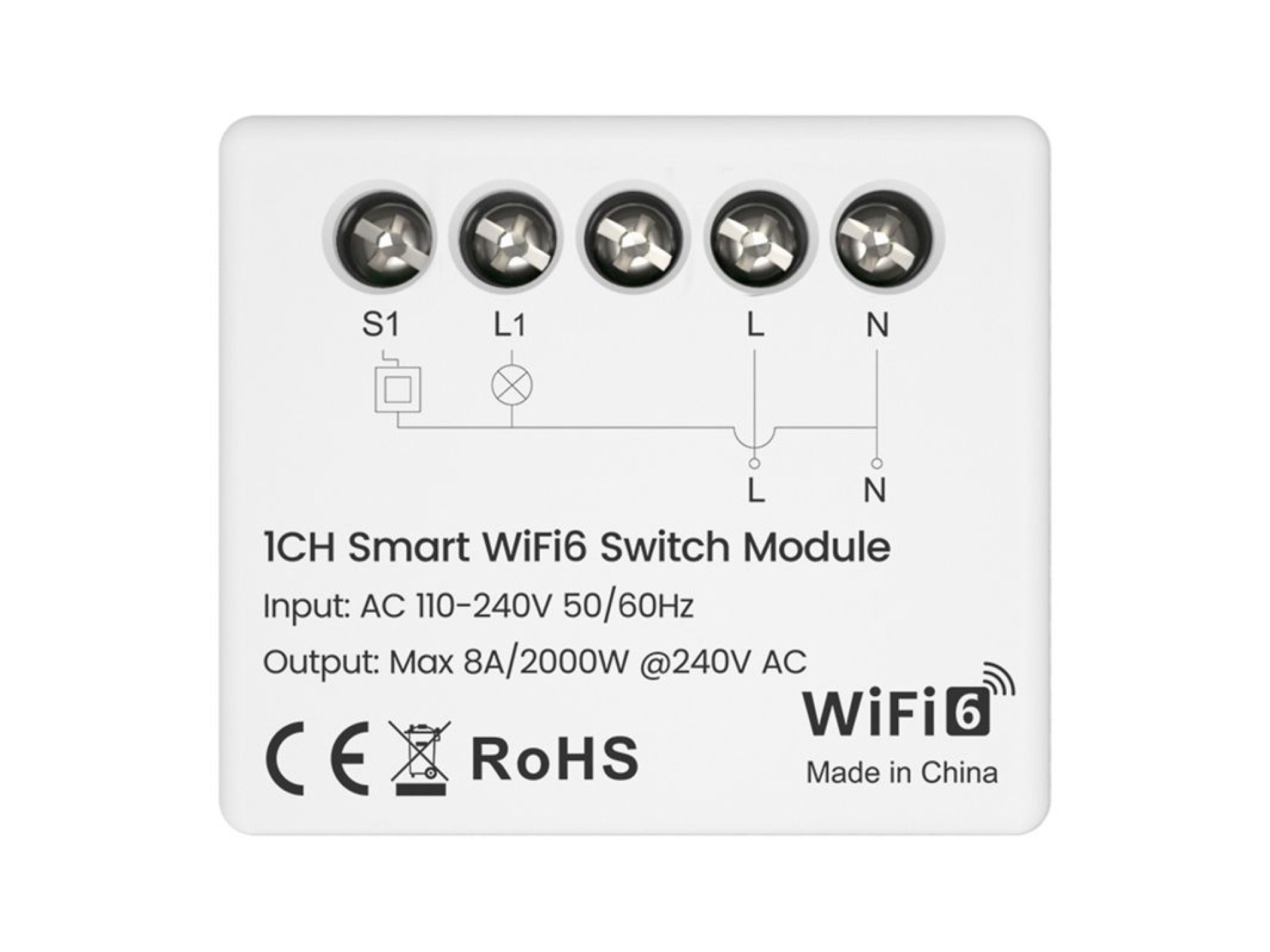 Módulo de interruptor inteligente Avatto WSM20-W1