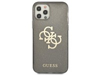 Guess GUHCP12LPCUGL4GBK iPhone 12 Pro Max 6.7" black/black hard case Glitter 4G Big Logo Guess GUHCP12LPCUGL4GBK iPhone 12 Pro Max 6.7" black/black hard case Glitter 4G Big Logo
