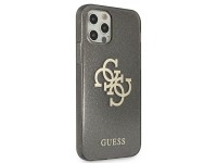 Guess GUHCP12LPCUGL4GBK iPhone 12 Pro Max 6.7" black/black hard case Glitter 4G Big Logo Guess GUHCP12LPCUGL4GBK iPhone 12 Pro Max 6.7" black/black hard case Glitter 4G Big Logo