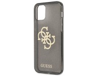 Guess GUHCP12LPCUGL4GBK iPhone 12 Pro Max 6.7" black/black hard case Glitter 4G Big Logo Guess GUHCP12LPCUGL4GBK iPhone 12 Pro Max 6.7" black/black hard case Glitter 4G Big Logo