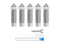 Conjunto de bicos de a�o endurecido ELEGOO Neptune 4 Plus / 4 Max (0,4 mm x3, 0,6 mm x1, 0,8 mm x1)