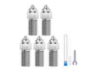 Conjunto de bicos de a�o endurecido ELEGOO Neptune 4 / 4 Pro (0,4 mm x3, 0,6 mm x1, 0,8 mm x1)