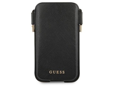 Bolso Guess GUHCP12MSAPSBK de 6,1" negro/negro Saffiano Bolso Guess GUHCP12MSAPSBK de 6,1" negro/negro Saffiano
