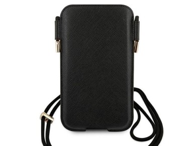 Bolso Guess GUHCP12MSAPSBK de 6,1" negro/negro Saffiano Bolso Guess GUHCP12MSAPSBK de 6,1" negro/negro Saffiano