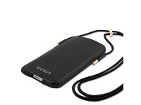 Bolsa Guess GUHCP12MSAPSBK 6.1" preta/preta Saffiano Bolsa Guess GUHCP12MSAPSBK 6.1" preta/preta Saffiano