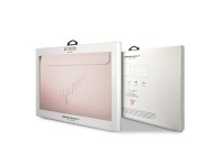 Funda Guess Saffiano Script para portátil de 13" - rosa Funda Guess Saffiano Script para portátil de 13" - rosa