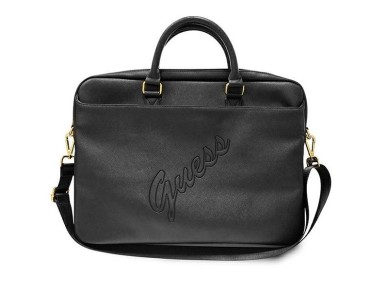 Guess Saffiano Script bag for a 16" laptop - black Guess Saffiano Script bag for a 16" laptop - black