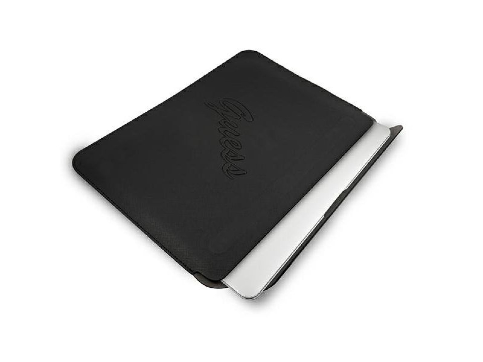 Capa Guess Saffiano Script para laptop de 13