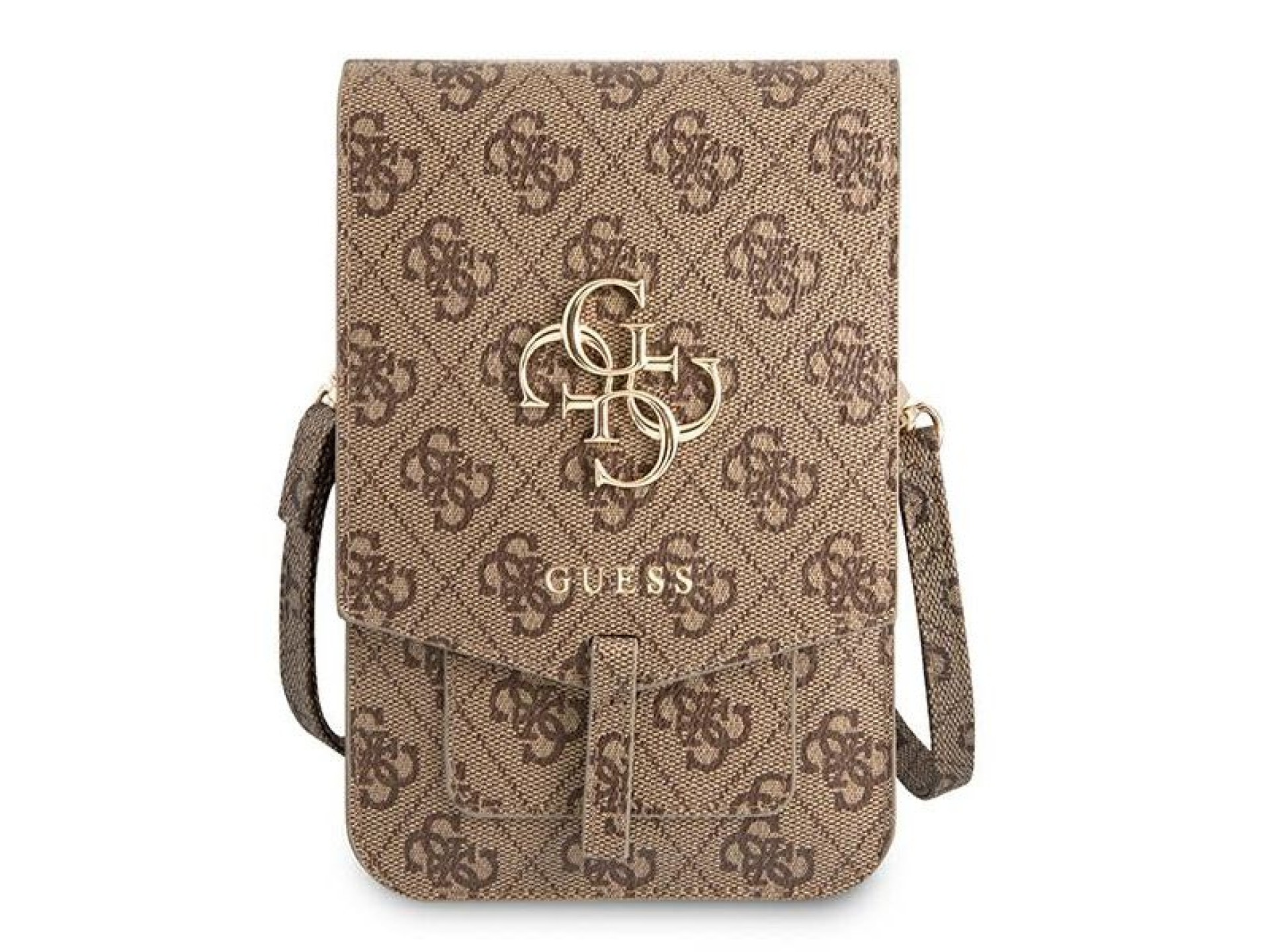 Guess Handbag GUWBG4GFBR brown /brown 4G Big Logo