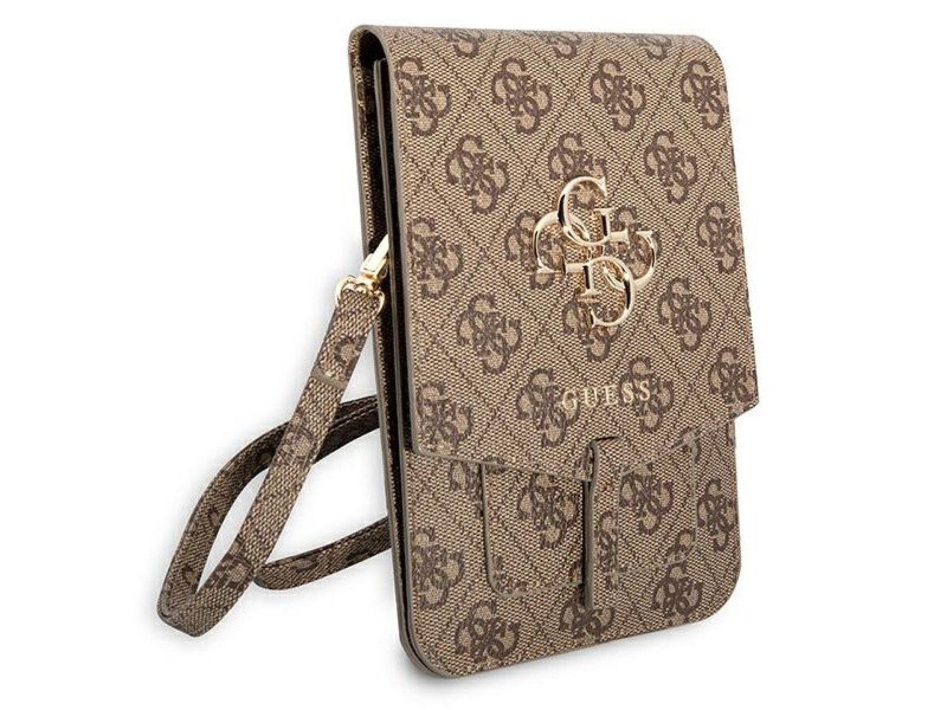 Guess Handbag GUWBG4GFBR brown /brown 4G Big Logo