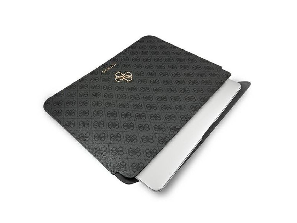 Funda Guess 4G con logo grande para port�til de 13" - gris
