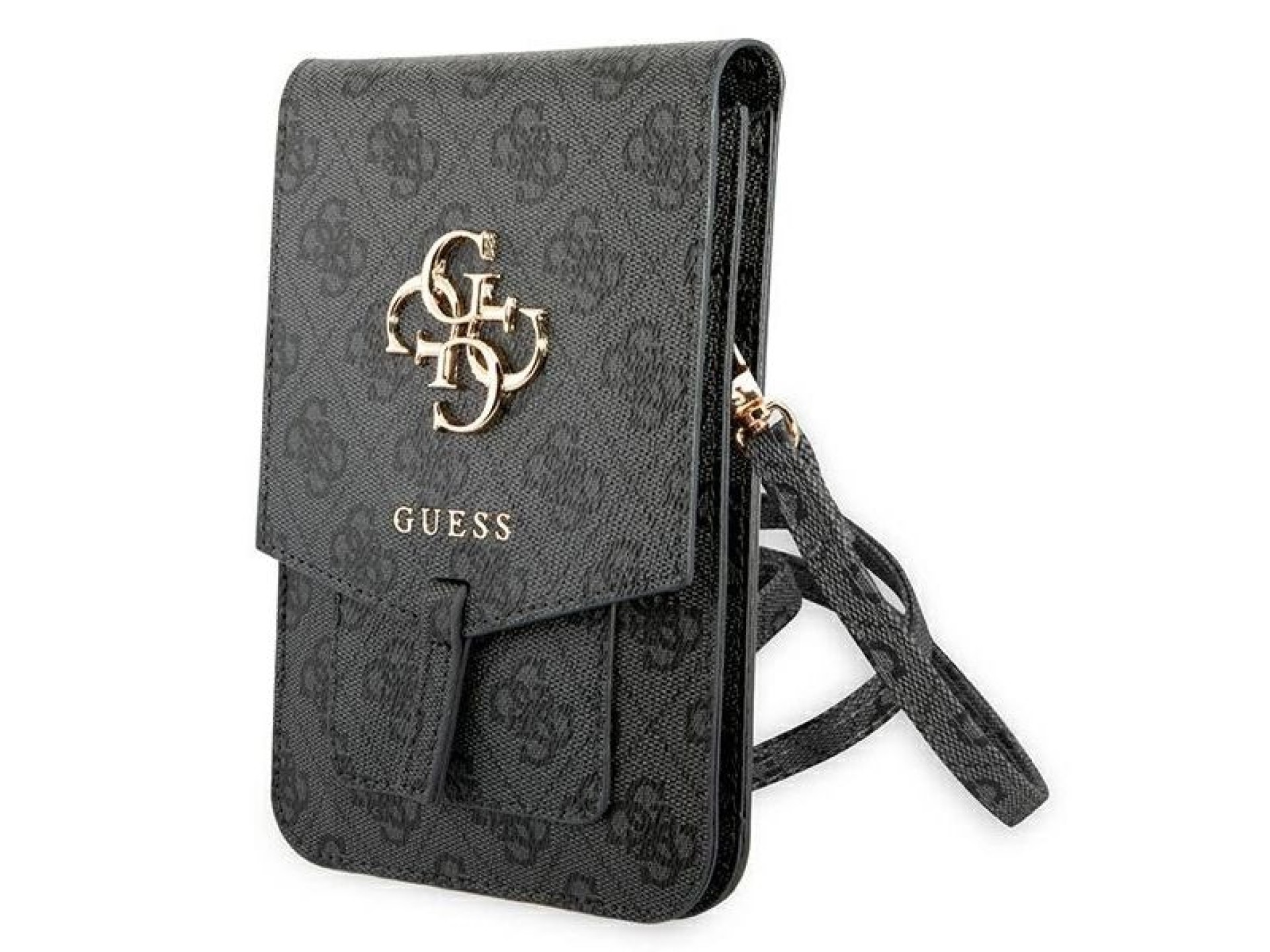 Bolsa Guess 4G Big Logo - cinza
