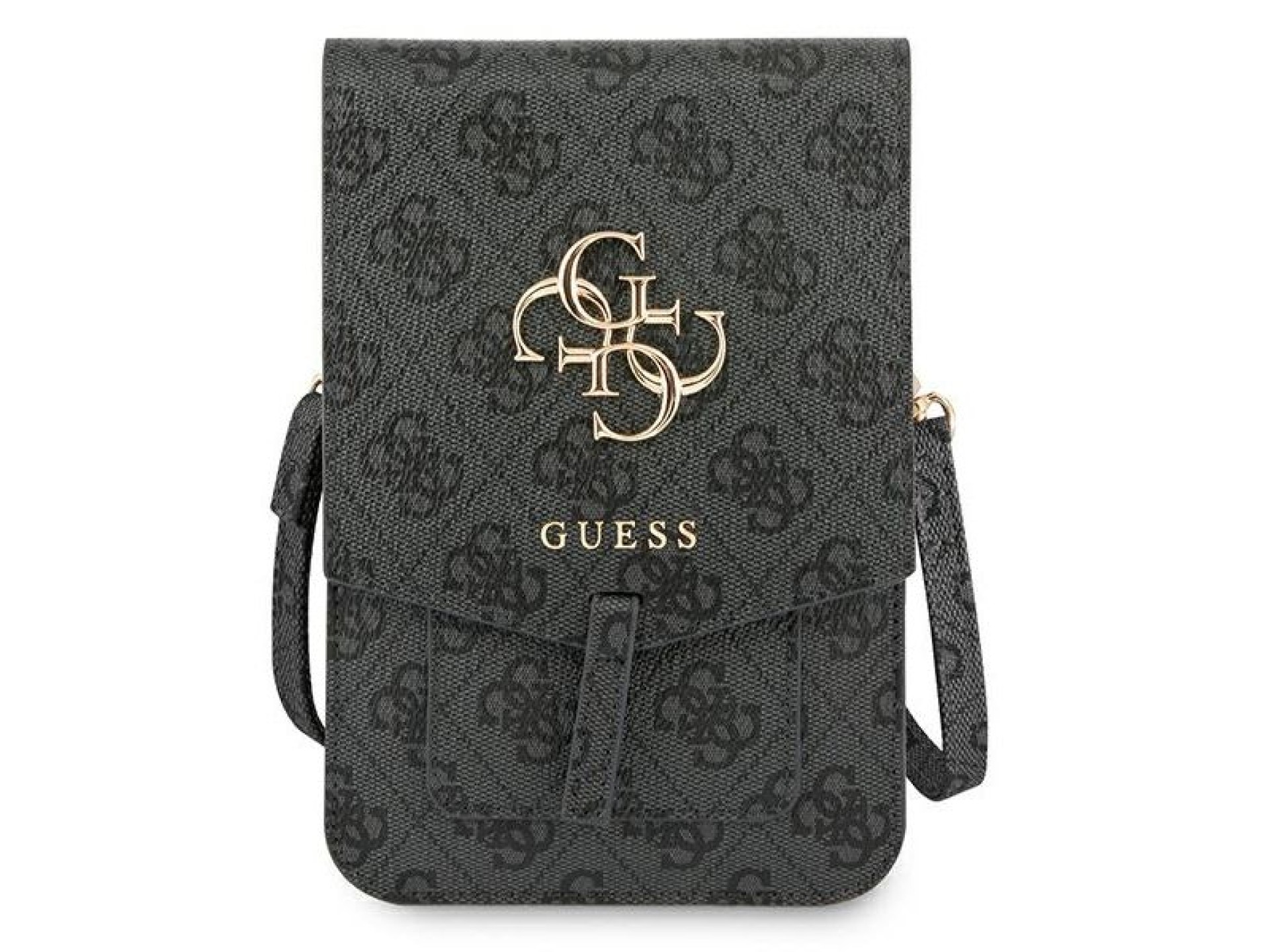 Bolsa Guess 4G Big Logo - cinza