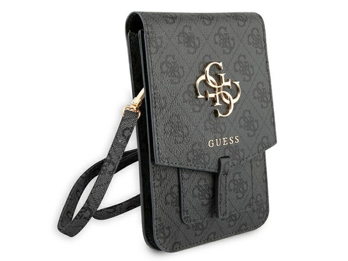 Bolsa Guess 4G Big Logo - cinza