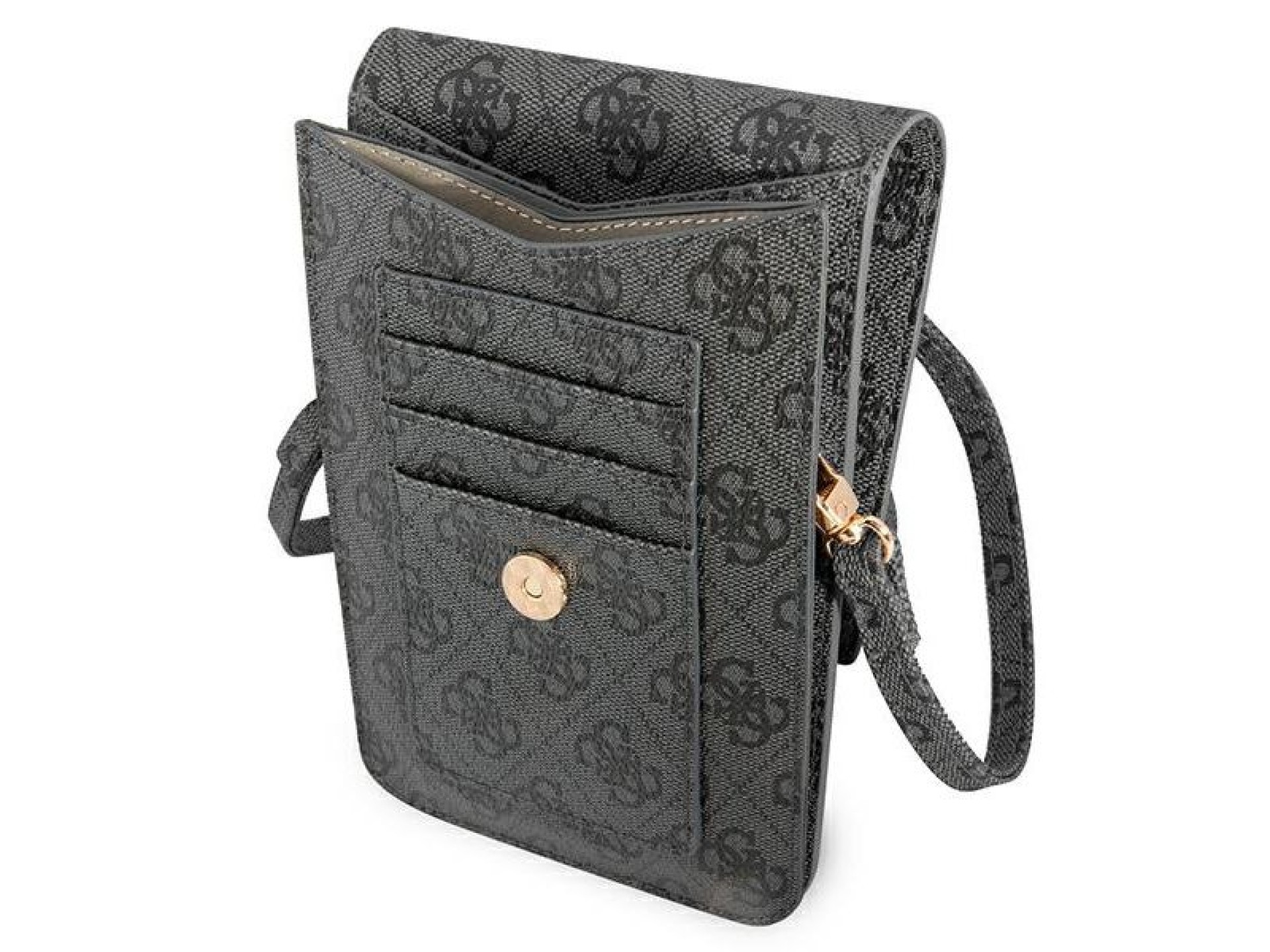Bolsa Guess 4G Big Logo - cinza