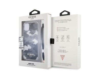 Guess GUHCN61KSARBK iPhone 11 6.1" / Xr black/black hardcase Camo Collection Guess GUHCN61KSARBK iPhone 11 6.1" / Xr black/black hardcase Camo Collection