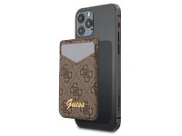Porta-cart�es Guess Wallet GUWMS4GTLBR MagSafe 4G marrom/marrom