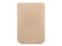 Porta-cartões Guess Wallet GUWMSSASLGO MagSafe Saffiano dourado/dourado Porta-cartões Guess Wallet GUWMSSASLGO MagSafe Saffiano dourado/dourado