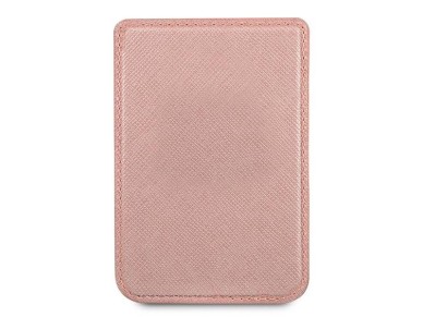 Porta-cart�es Guess Wallet GUWMSSASLPI MagSafe Saffiano rosa/rosa