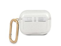 Capa transparente com glitter Guess GUAPUCG4GT para AirPods Pro Capa transparente com glitter Guess GUAPUCG4GT para AirPods Pro