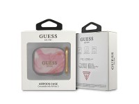 Funda Guess GUA3UNMP para AirPods 3, color rosa/rosa, colecci�n m�rmol.