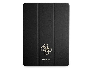 Guess Saffiano Collection case for iPad 12.9" 2021 Book Cover - black Guess Saffiano Collection case for iPad 12.9" 2021 Book Cover - black