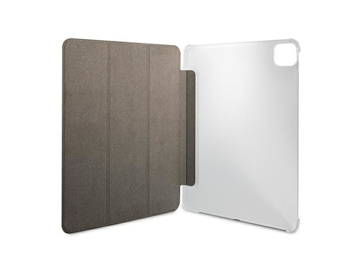 Capa Guess Saffiano Collection para iPad 12.9" 2021 - preta