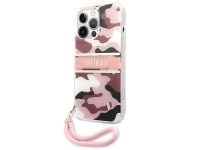 Guess GUHCP13LKCABPI iPhone 13 Pro / 13 6.1" pink/pink hardcase Camo Strap Collection Guess GUHCP13LKCABPI iPhone 13 Pro / 13 6.1" pink/pink hardcase Camo Strap Collection