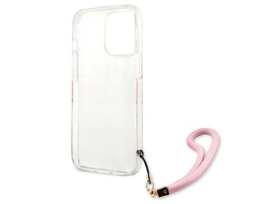 Guess GUHCP13XKCABPI iPhone 13 Pro Max 6.7" pink/pink hardcase Camo Strap Collection Guess GUHCP13XKCABPI iPhone 13 Pro Max 6.7" pink/pink hardcase Camo Strap Collection