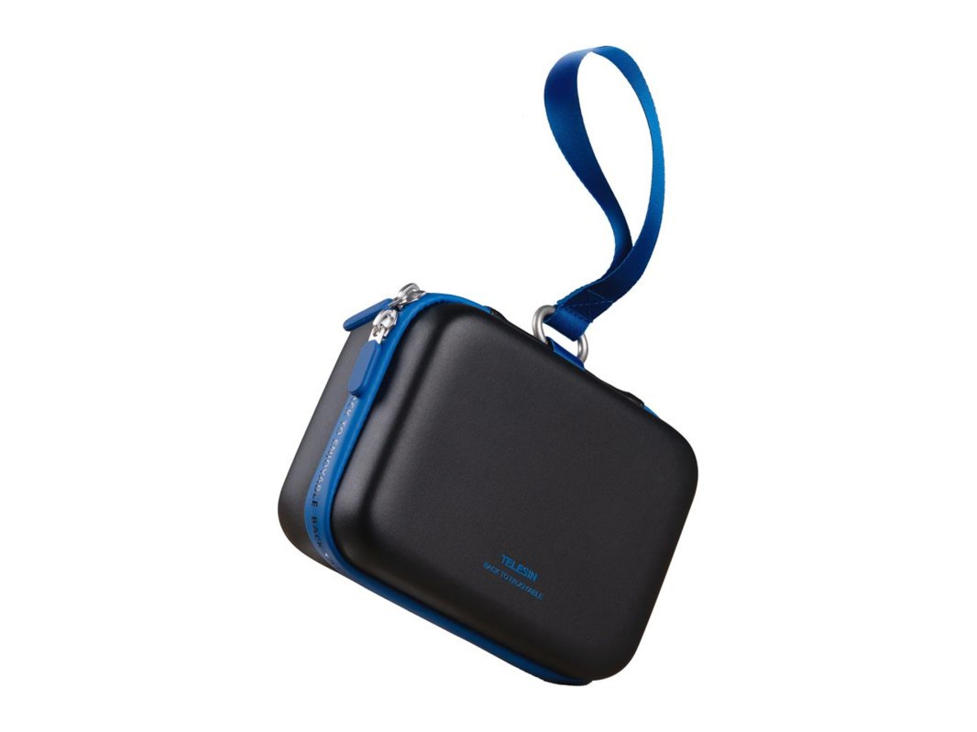 Bolsa de transporte Telesin DisAdv em EVA para DJI Osmo Action 6 (preta)