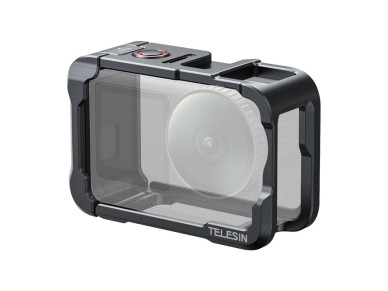 Estojo de proteção metálico Telesin para DJI Osmo Action 6 Estojo de proteção metálico Telesin para DJI Osmo Action 6