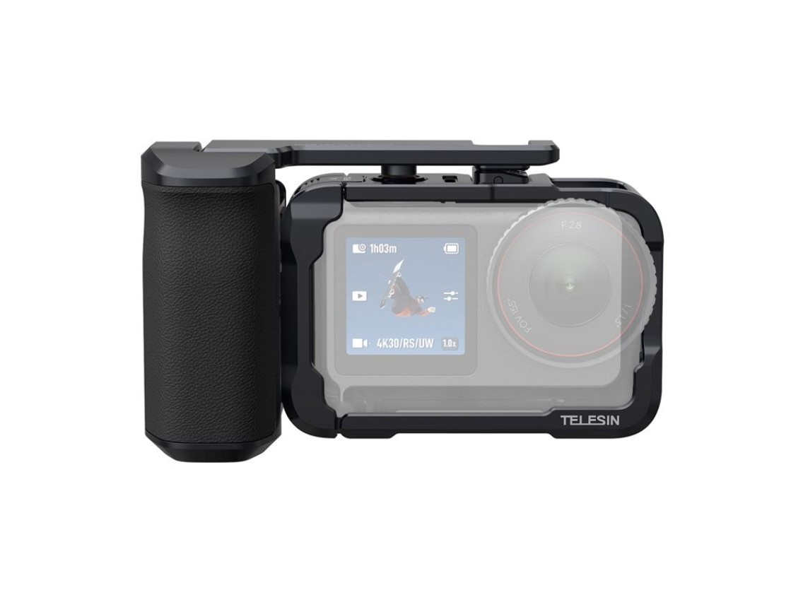 Estuche protector Telesin con asa para DJI Osmo Action 6