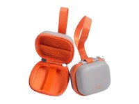 Bolsa de transporte universal mini Telesin DisAdv EVA para câmeras esportivas (cinza-laranja) Bolsa de transporte universal mini Telesin DisAdv EVA para câmeras esportivas (cinza-laranja)