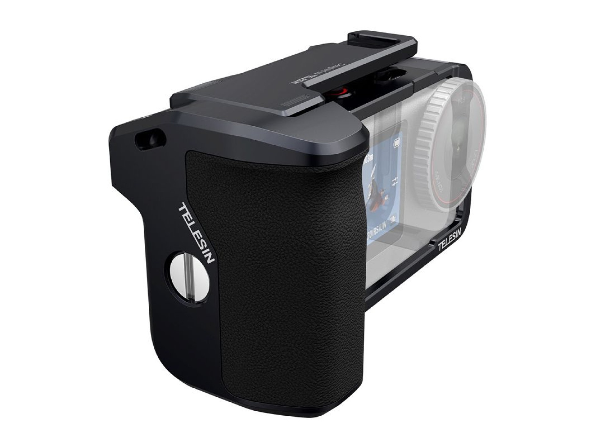 Estuche protector Telesin con asa para DJI Osmo Action 6